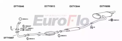 Система выпуска ОГ EuroFlo TYAVE20 1001B